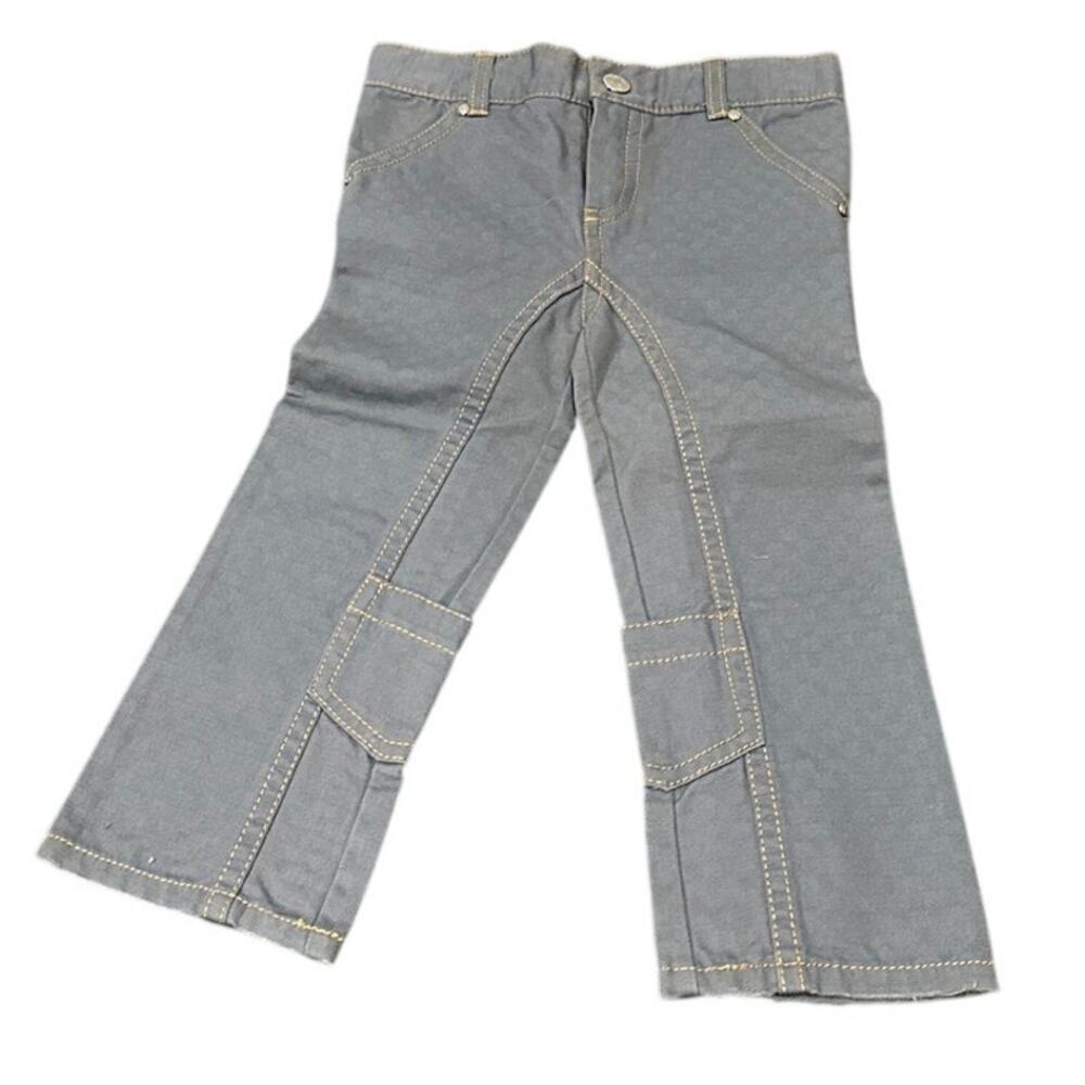 NWT Juice Couture Girls Grey Jeans Pants Size 18-24 mo School Cargo Everyday